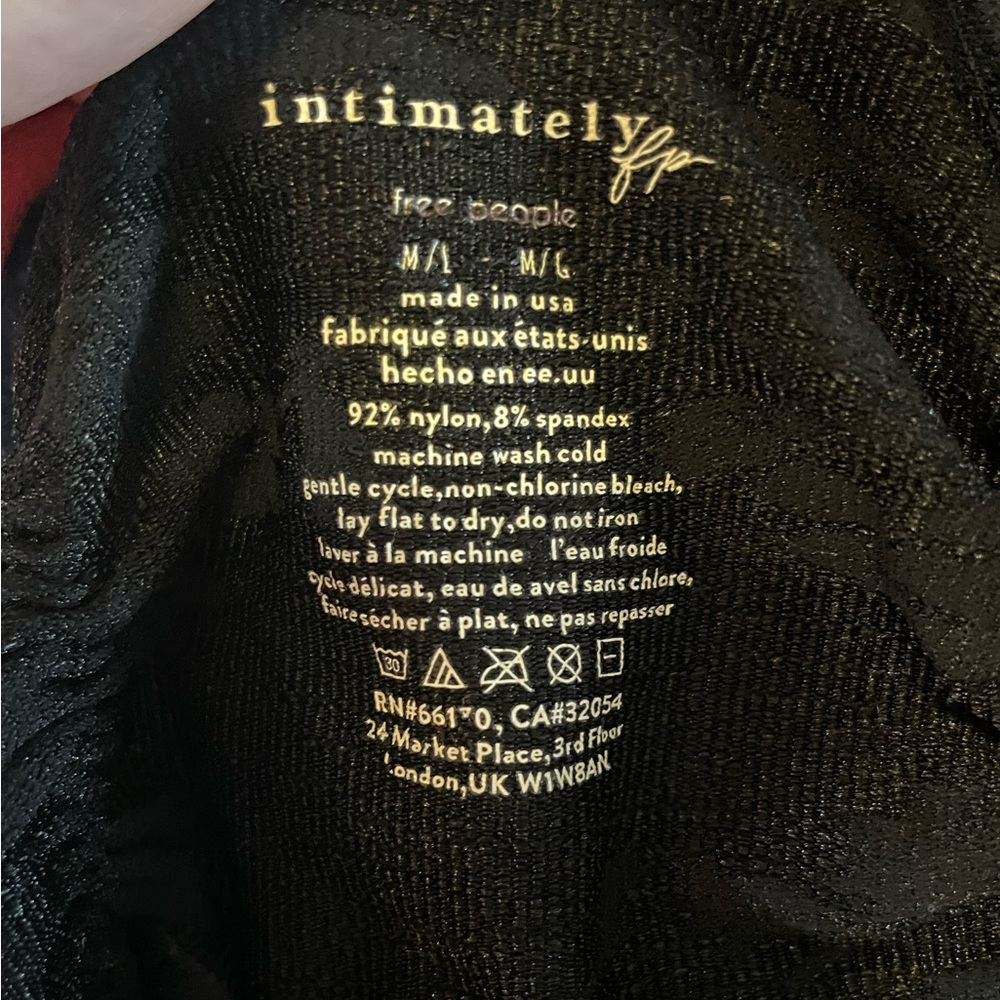 NWOT Free People Intimately Gotta Be You Seamless Tee Size M/L - Picture 7 of 7